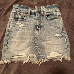 COPY - COPY - American Eagle jean skirt